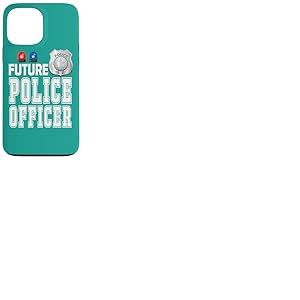 Sir&egrave;ne de Badge de Police pour Enfants Future Police Officer Coque pour iPhone 13 Pro Max