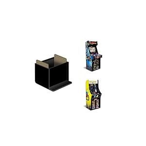 Arcade1Up Machine Riser + Mortal Kombat Game Machine + PAC-MAN Classic Game Machine