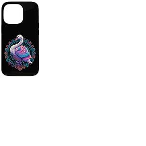 Mandala Cygne Coque pour iPhone 13 Pro
