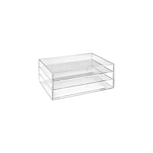 OSCO Landscape Clear Acrylic 3 Tier Sorter