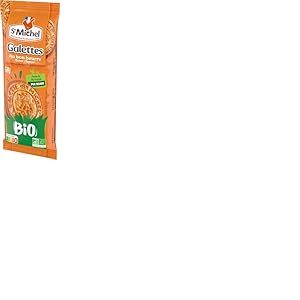 St Michel - Galette Bio au Bon Beurre - 8 Galettes - 60 G - 32 Paquets