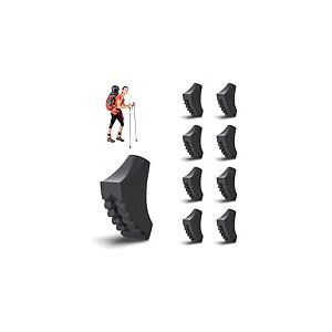 OTraki Lot de 8 Embouts en Caoutchouc pour B&acirc;tons de Randonn&eacute;E,Embouts Antid&eacute;Rapants de Canne de Marche,Embout Baton de Marche pour Tous Les B&acirc;tons de Randonn&eacute;E Courants