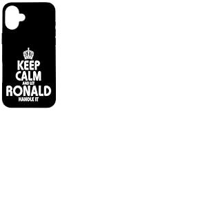 T-Shirt &agrave; Capuche Keep Calm Ronald Coque pour iPhone 16 Plus