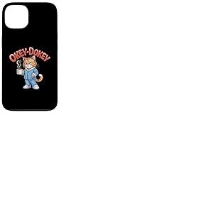 Okey-Dokey Pyjama avec Motif Chat Humoristique Coque pour iPhone 13
