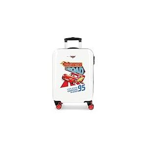 Disney Cars Good Mood Valise Trolley Cabine Multicolore 34x55x20 cms Rigide ABS Serrure &agrave; combinaison 32L 2,5Kgs 4 roues doubles Bagage &agrave; main