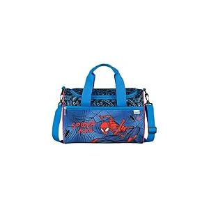 Scooli - Marvel Spider Man Sac de Sport pour Enfants - 23 x 35 x 16 cm - Compartiment Principal spacieux - bandouli&egrave;re r&eacute;glable - Accessoires pour l'&eacute;cole - Sac &agrave; bandouli&egrave;re