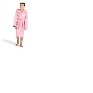 arena Zeal Plus Junior Peignoir Microfibre Garçons et Filles, Peignoir Microfibre avec Capuche et Poches, Peignoir Unisexe à Séchage Rapide, Confortable et Léger