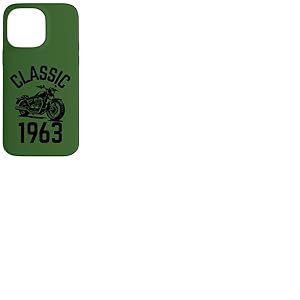 Classique 1963 avec moto Coque pour iPhone 14 Pro Max