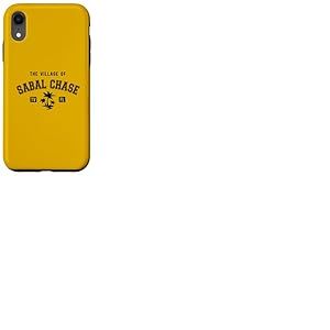 Le Village de Sabal Chase - Style Classique - Motif Palmiers Coque pour iPhone XR