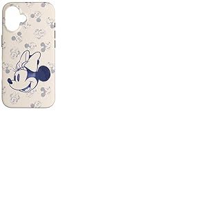 Disney Minnie et Mickey Mouse T&ecirc;tes r&eacute;tro vintage classique Coque pour iPhone 16