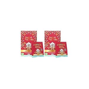 English Tea Shop - Th&eacute; de No&euml;l biologique - Bo&icirc;te de 20 sachets - Cadeau moins de 10 euros - Aux &eacute;pices de Ceylan (Lot de 2)