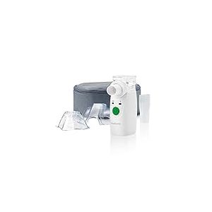 medisana IN 525 inhalateur portable pour nébuliseur ultrasonique avec embout buccal et masque pour adultes et enfants, pour le rhume ou l'asthme avec accessoires supplémentaires