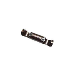 Gardinia Adaptateur pour Support de Tringle à Rideau Fixation Plafond, pour 2 tringles, Support Ouvert, Matériel de Fixation Inclus, Diamètre: 20 mm, Couleur: Bronze