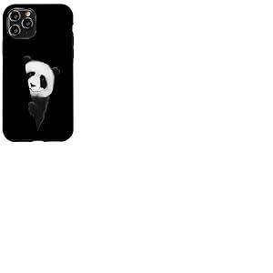 Tableau d'art Mignon Panda stylis&eacute; Ourson Panda Coque pour iPhone 11 Pro
