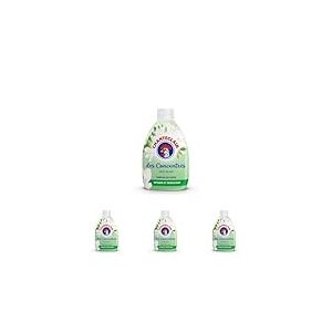 Chanteclair - Parfum de Linge Musc Blanc, Intense et Persistant, 22 Doses - 220 ml (Lot de 4)