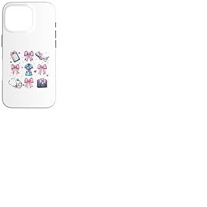 Coquette Bow Flight Infirmière infirmière vol ambulancier ambulancier Coque pour iPhone 16 Pro