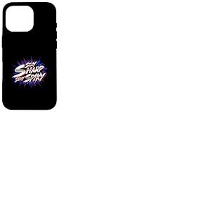Stay Sharp Spiky Attitude Edgy Graphic Design Coque pour iPhone 16 Pro