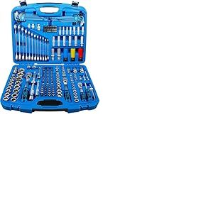 BGS 8820 | Coffret de Douilles &agrave; profil ondul&eacute; | 6,3 mm (1/4") / 10 mm (3/8") / 12,5 mm (1/2") | 218 pi&egrave;ces