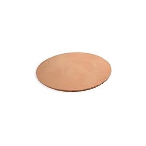 Megashopitalia Biscuit Casapulla Pierre Réfractaire pour Pizza Four Saputo Made in Italy (Rond Ø31/27 x H2 cm)