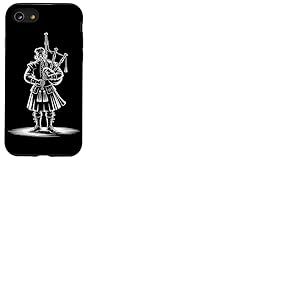 Cornemuse en écossais - Cornemuse écossaise Coque pour iPhone SE (2020) / 7 / 8