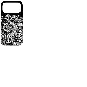 Fossile d'ammonite pr&eacute;historique fossilis&eacute; Jurassique pour Femme Coque pour iPhone 17 Pro Max