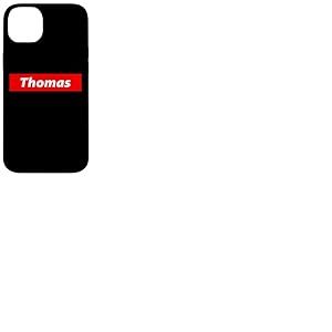 Thomas Nom personnalis&eacute; Tom Costume pour Tommy Coque pour iPhone 14 Plus