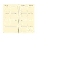 Quo Vadis - Recharge Agenda - Spiral&eacute; - 2026 - Planorizon - Semainier Horizontal - Fran&ccedil;ais - 12 mois et 1/2 de mi-d&eacute;cembre &agrave; d&eacute;cembre - 8,8x17 cm