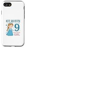 C&eacute;l&eacute;bration du neuvi&egrave;me Anniversaire de la Reine des neiges Coque pour iPhone SE (2020) / 7/8