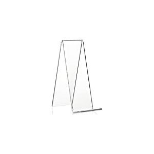 Supports inclinés de VITAdisplays, Support de Livre et Support pour Petits Articles en PLEXIGLAS d'origine, Transparent 15.0 cm