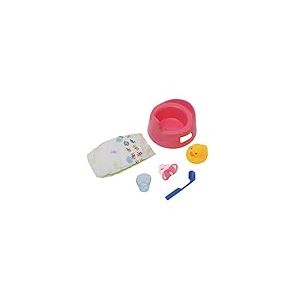 Heless 804Heless Pot de Toilette avec Accessoire pour poupée 15 cm