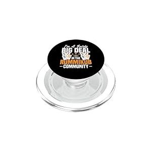Le joueur de jeu Rummikub Tiles A Big Deal King Rummikub PopSockets PopGrip pour MagSafe