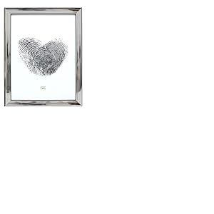 Deknudt Frames S45ND1 Cadre Photo Bois Argent&eacute;/Noir 30 x 45 cm