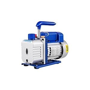 VEVOR Pompe &agrave; Vide Climatisation 9 CFM 1 HP Pompe &agrave; Vide Climatisation Voiture Electrique Air Vacuum Pump Syst&egrave;mes de R&eacute;frig&eacute;ration Climatisation