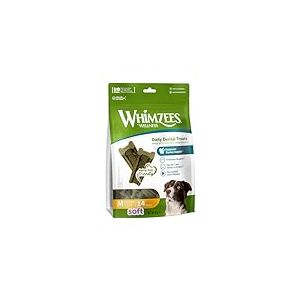 WHIMZEES, Taille M, 14 pièces, Bâtonnets à Mâcher pour l'Hygiène Dentaire pour Chiens de Taille Moyenne, pour Une Mastication Douce, Convient aux Chiens Vieillissants, Naturels, Aromatisés au Persil