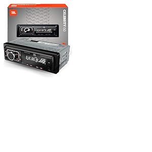 JBL Autoradio Bluetooth Voiture Celebrity 150 par Harman Kardon, Poste Radio 1 DIN, 4x50W, Streaming Bluetooth, kit Main Libre Voiture, &eacute;cran Amovible, AM/FM, USB, SD, AUX, 2 Sorties RCA pour Ampli