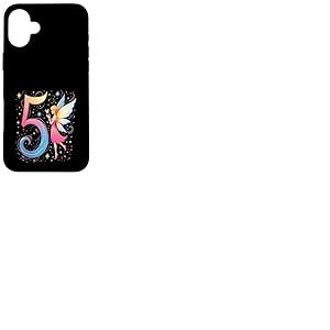 Fée Magique 5e Anniversaire Fille 5 Ans Coque pour iPhone 16 Plus