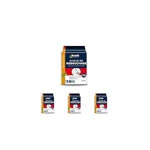 Bostik Enduit Rebouchage Poudre 2.5 kg Blanc (Lot de 4)
