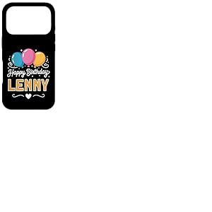 Joyeux Anniversaire en Disant Lenny Coque pour iPhone 17 Pro