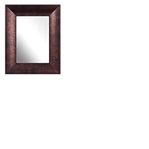 Inov8–13 x 18 cm Miroir Traditionnel Britannique-Lot de 4–Bronze