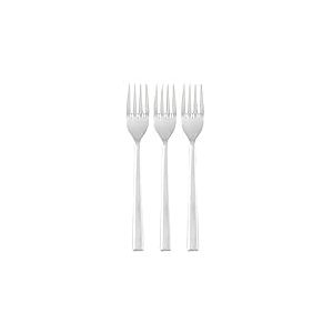 Gimel 518211 lot de 3 Fourchettes, Acier Inoxydable, Inox, 19 x 3 x 1 cm