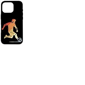 Soccer Boy Vintage Look Team Sport Coque pour iPhone 16 Pro