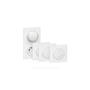 LEGRAND - Pack Démarrage Produits Connectés dooxie with Netatmo - 1 Prise Connectée + 1 Interrupteur Connecté + 1 Commande Générale + 1 Commande Éclairage/Prise Sans Fil - Fabriqué En France - Blanc
