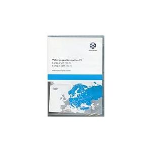 Volkswagen 1T0051859AR - DVD de Navigation - Donn&eacute;es cartographiques Europe - Est V17 - Uniquement pour RNS510/RNS810 - Uniquement pour Plate-Forme CY - V&eacute;rifier la compatibilit&eacute; VORAB