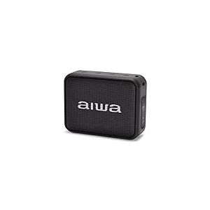 Aiwa ALTAVOZ BS-200BK Bluetooth Negro 6W/TWS/M. Libres/Bluetooth/USB/AUX IN/FM/IPX6/12H BS-200BK