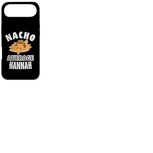 Nacho Average Hannah Cinco De Mayo Cadeau dr&ocirc;le Nachos Coque pour iPhone Air