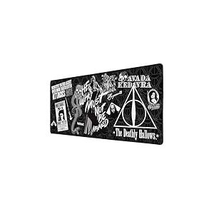 Subsonic - Tapis de souris XXL Harry Potter 900 x 400 mm - Tapis Bureau avec base antidérapante, Tapis gamer, sous-main - Licence officielle