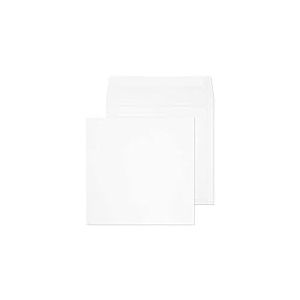 Blake Everyday | enveloppe (17 x 17cm) | 500 unités | 100 GSM | enveloppes blanches à bande protectrice | certifié PEFC et écologique | enveloppe mariage | enveloppes carrées | Modèle 0170PS