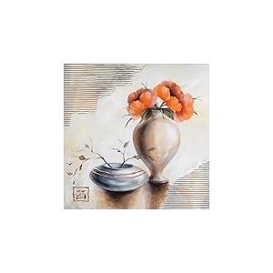 Pro-Art Canvas Art Tableau mural conventionnel Nature morte avec cuivre I, 27 x 27 cm