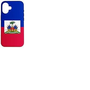 Drapeau haïtien d'Haïti Coque pour iPhone 16