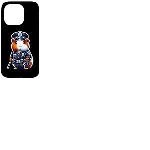 Police Officier Cochon d'Inde Cop sur Police Cochon d'Inde Coque pour iPhone 15 Pro